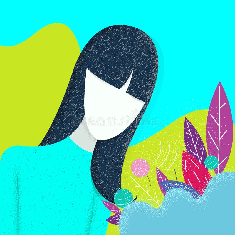 Mujeres y naturaleza Conceptos modernos del ejemplo del vector para el desarrollo del sitio web y del sitio web del móvil ilustración del vector Mujeres y naturaleza Conceptos modernos del ejemplo del vector para el desarrollo del sitio web y del sitio web del móvil ilustración del vector