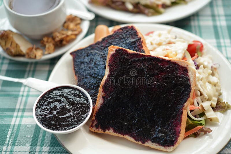 Mulberry Jam Breakfast Bread. Stock Image Image of bread, home 66988591