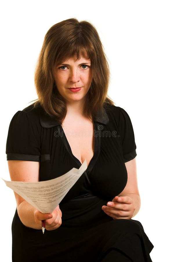 Mulher alegre imagens de stock royalty free