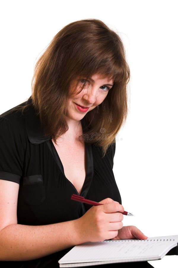 Mulher alegre fotos de stock