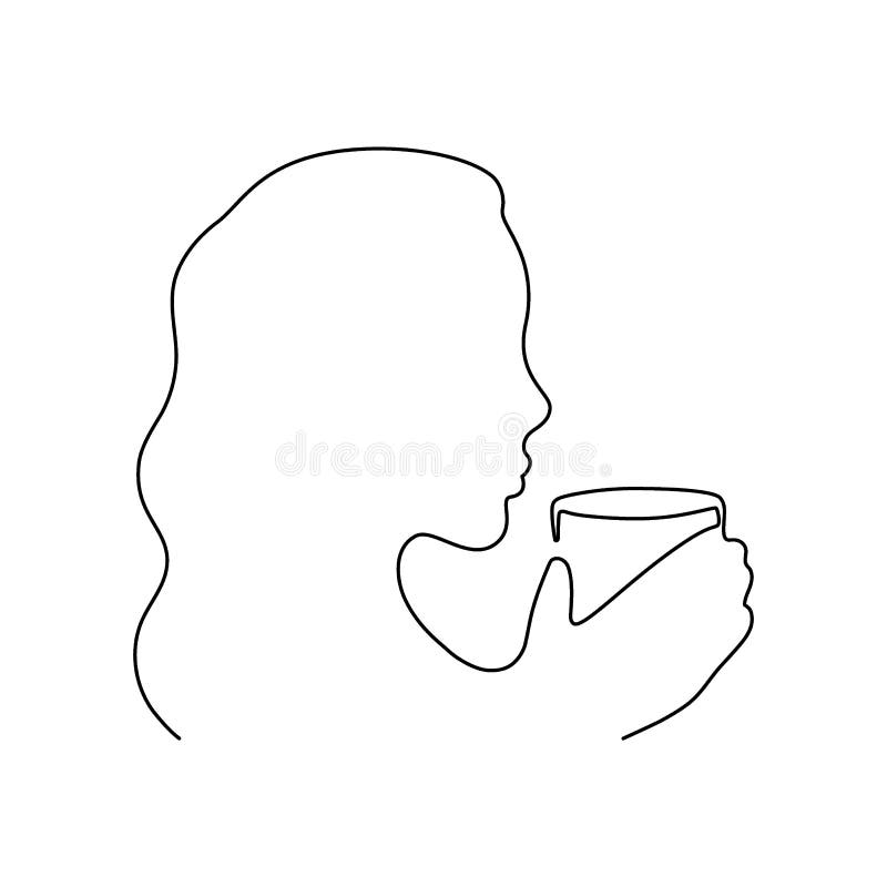 Mulher jovem e bonita com uma xícara de café de plástico na mão