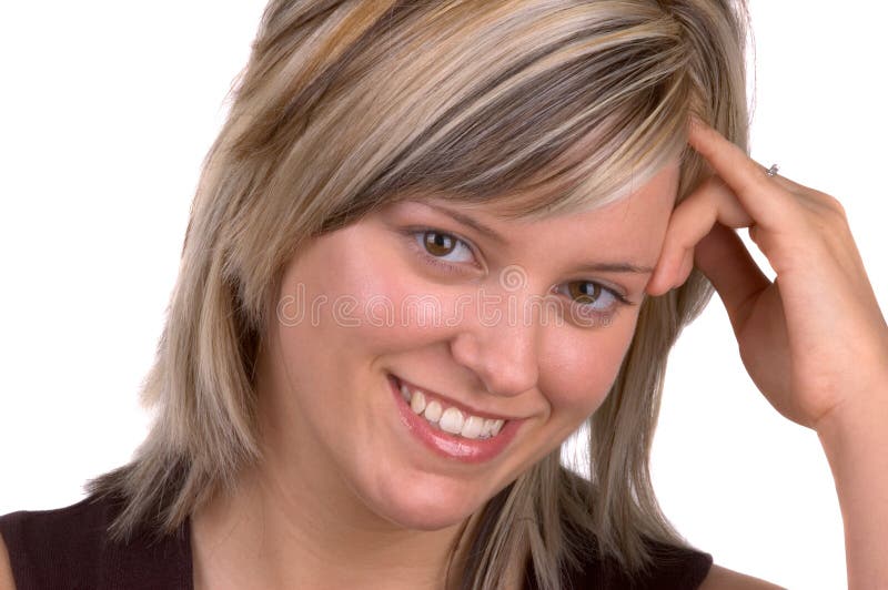 Jovem Bonita imagem de stock royalty free