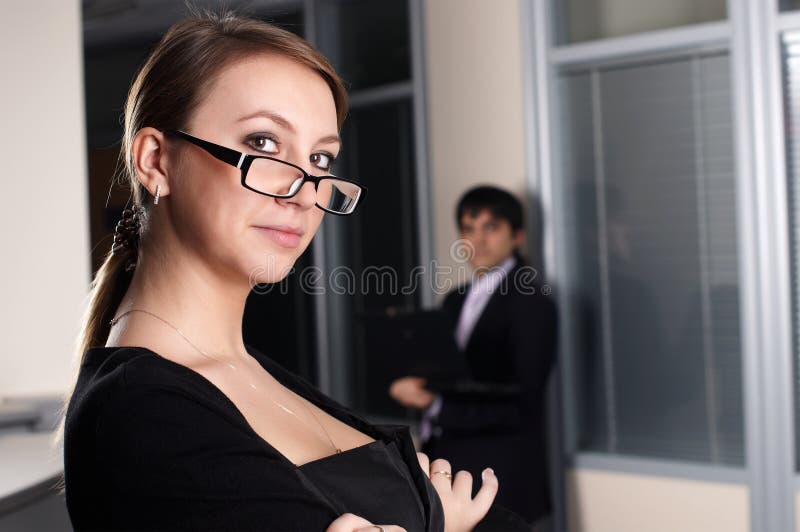A mulher de negócio imagens de stock A mulher de negócio imagens de stock