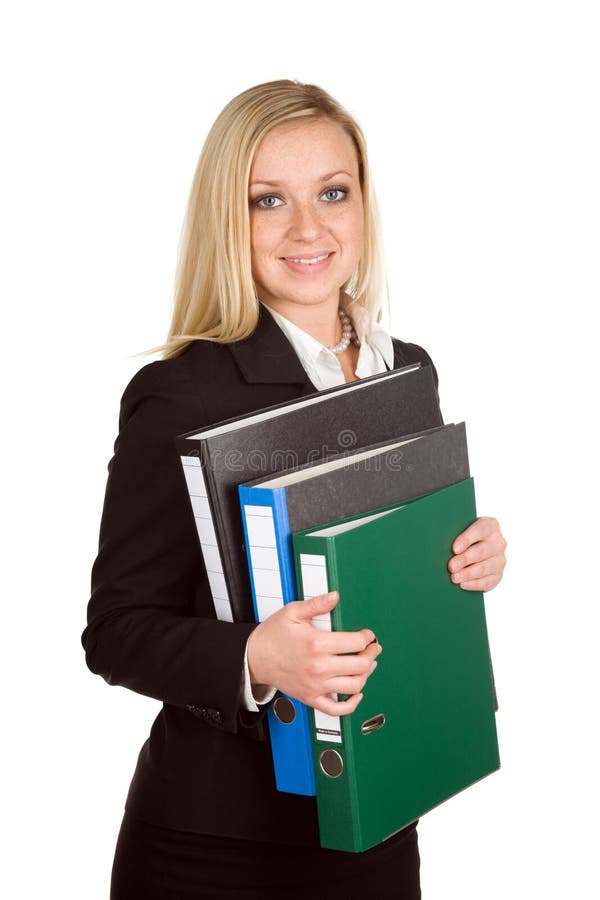 Mulher de negócios imagem de stock royalty free Mulher de negócios imagem de stock royalty free