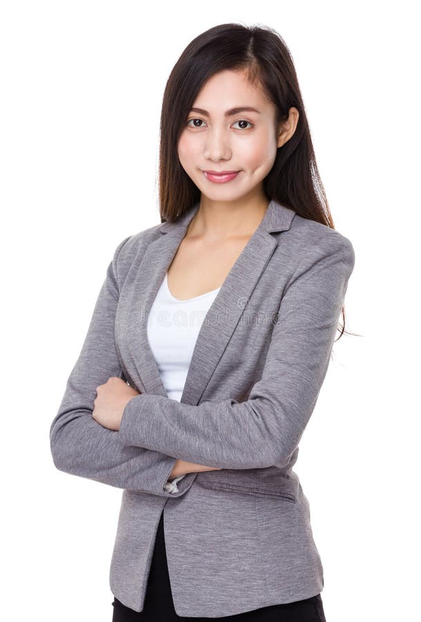 Mulher de negócios asiática imagens de stock Mulher de negócios asiática imagens de stock