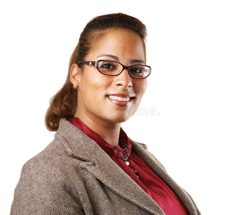 Mulher de negócios do americano africano imagens de stock Mulher de negócios do americano africano imagens de stock