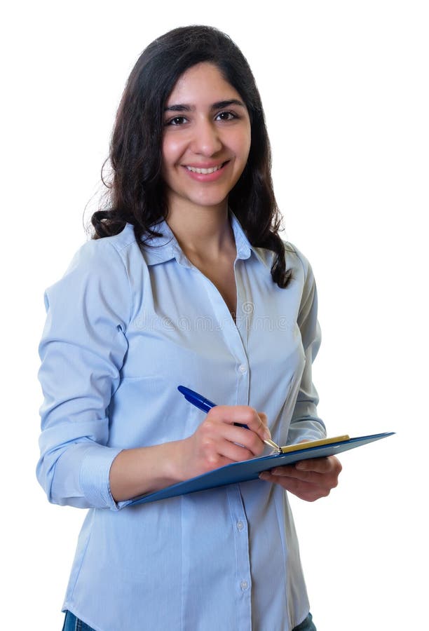 Mulher de negócios árabe bonita foto de stock Mulher de negócios árabe bonita foto de stock