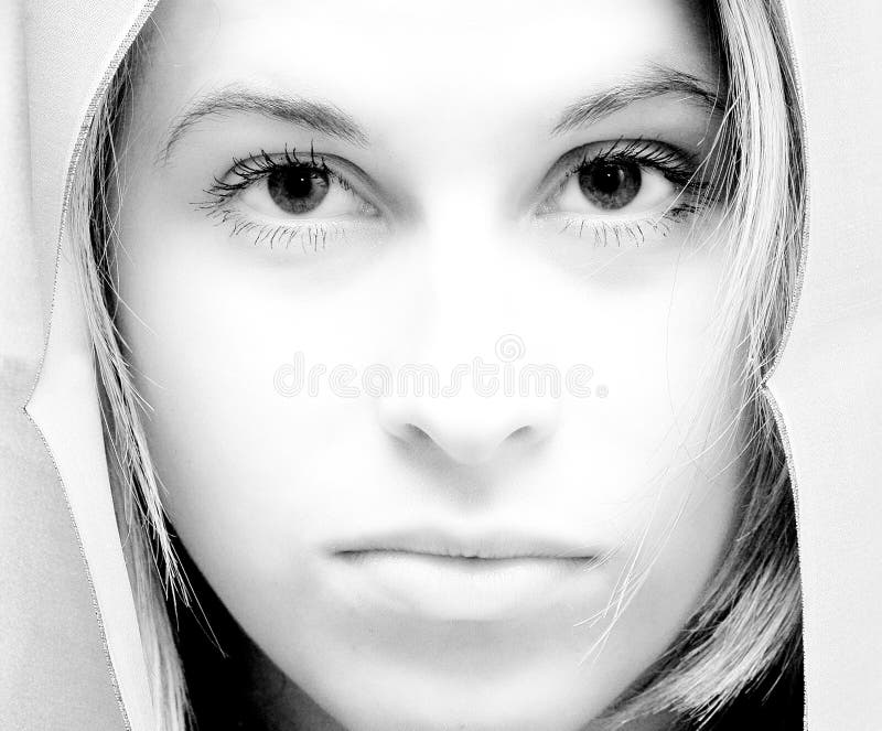 Mulher de pedra fotografia de stock royalty free Mulher de pedra fotografia de stock royalty free