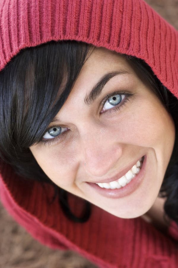 Mulher de sorriso imagens de stock royalty free Mulher de sorriso imagens de stock royalty free