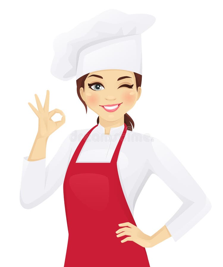 Vetores de Mulher De Cozinheiro Chef Mestre Feminino Personagem De Desenho  Animado Engraçado Com Cabeça Grande Mantendo O Sinal Em Branco Ou Banner  Ilustração Em Vetor Humorístico e mais imagens de Adulto 