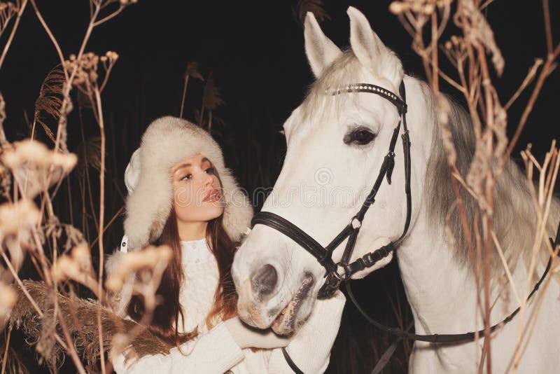 Mulher E Cavalo Pulando Uma Cerca Imagem de Stock - Imagem de equestre,  animal: 208048229