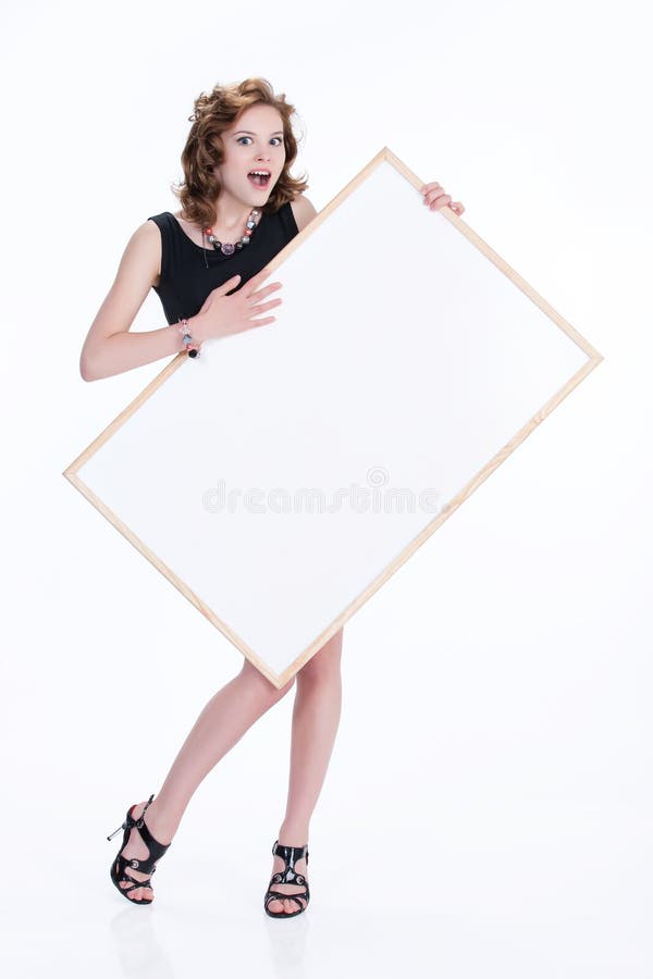 Mulher emocional nova fotografia de stock Mulher emocional nova fotografia de stock