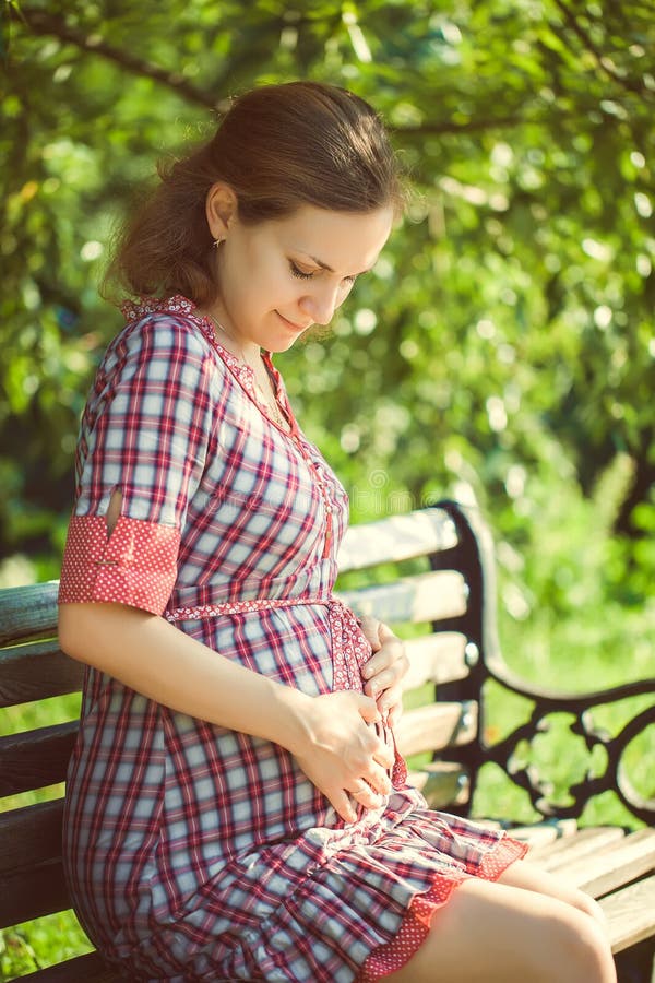 Mulher feliz fotografia de stock