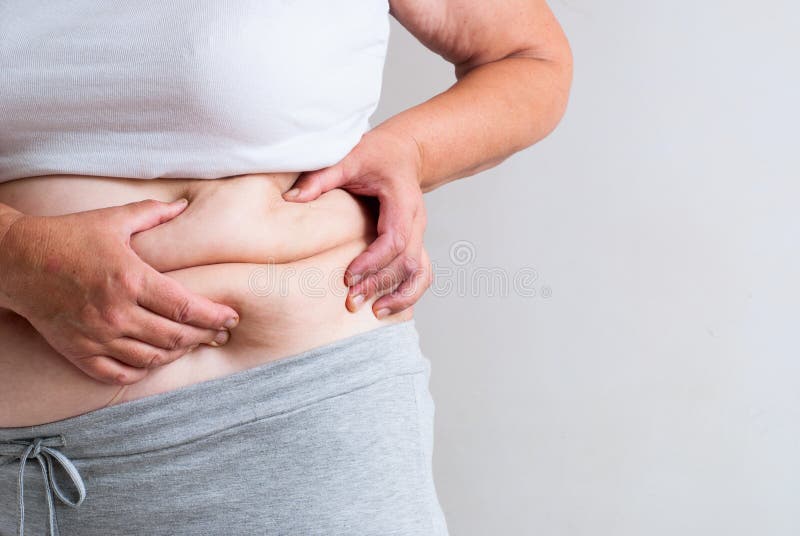 Mulher gorda fotografia de stock royalty free Mulher gorda fotografia de stock royalty free