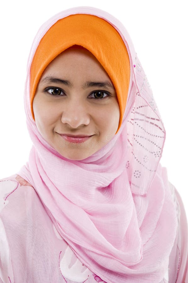 Mulher muçulmana foto de stock