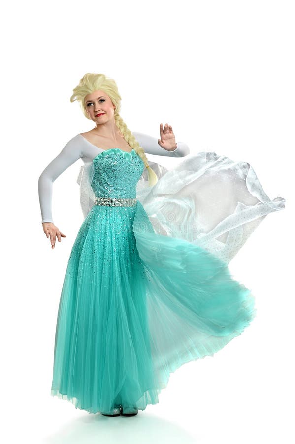 Mulher na princesa Outfit imagens de stock Mulher na princesa Outfit imagens de stock