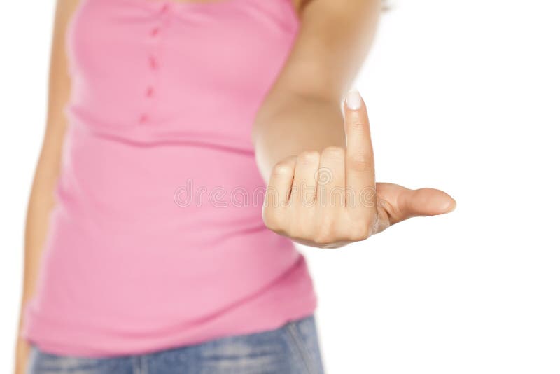 Mulher que chama o imagem de stock royalty free Mulher que chama o imagem de stock royalty free