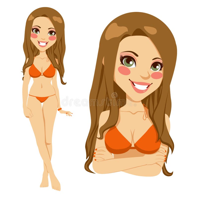 Biquini 'sexy' novo da mulher ilustração do vetor Biquini 'sexy' novo da mulher ilustração do vetor