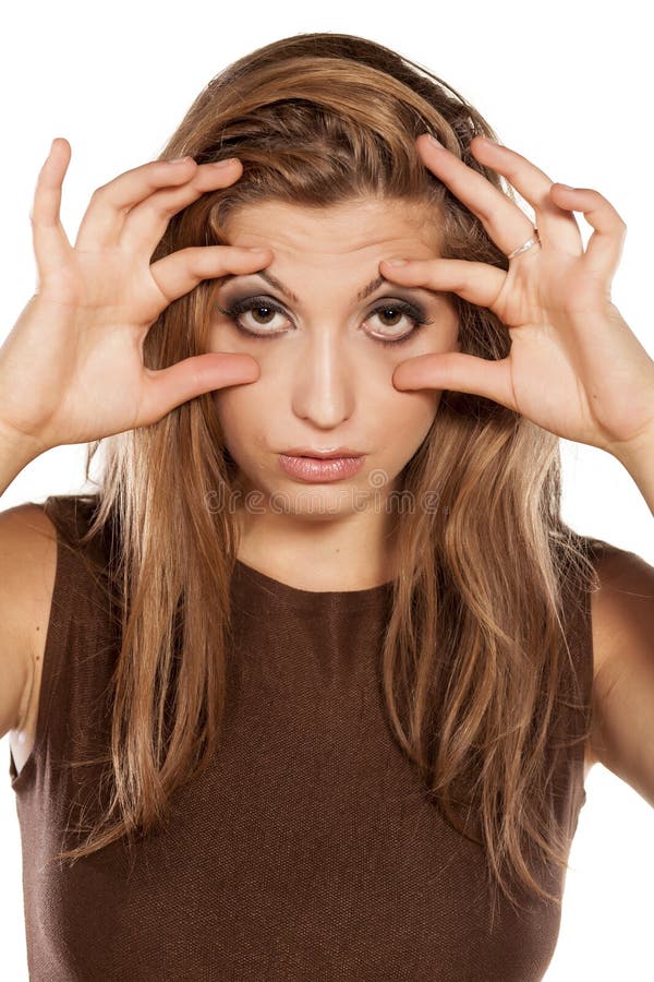 Mulher Tired imagens de stock royalty free Mulher Tired imagens de stock royalty free