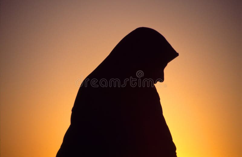 Mulher árabe com véu foto de stock royalty free Mulher árabe com véu foto de stock royalty free