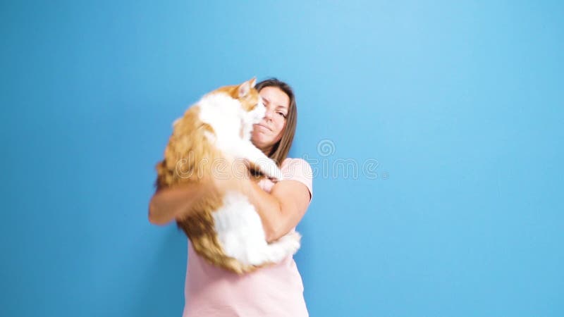 Mulheres com gato