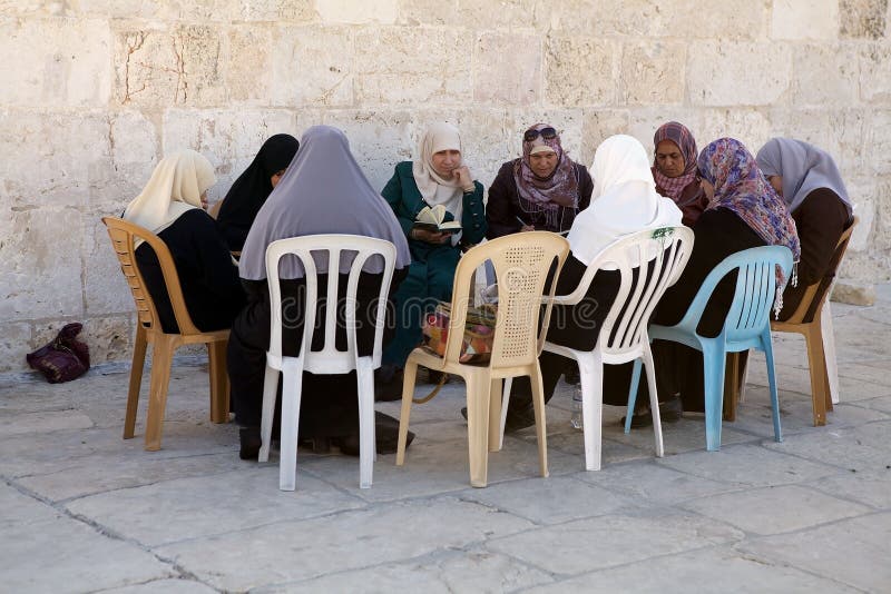 Mulheres Muçulmanas imagens de stock