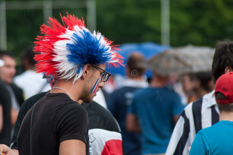 Supfirefly World Cup Fans Soccer Game Caps Hats with Wig Ployester Football Headband Headwear Hair Piece 