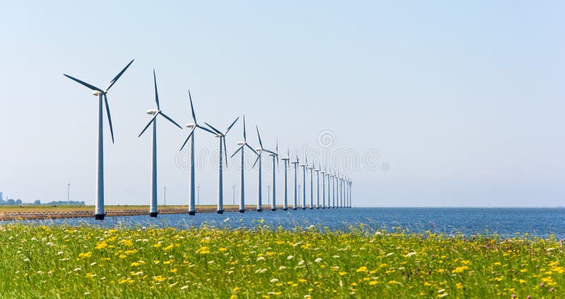 Mulini a vento dell'energia eolica