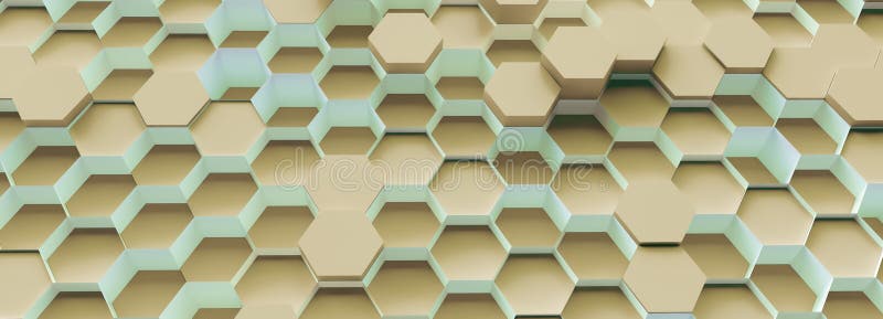 Technology hexagon pattern background vector illustration