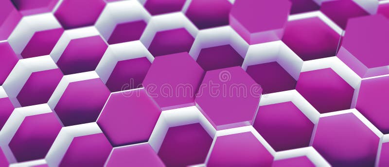 Technology hexagon pattern background stock illustration