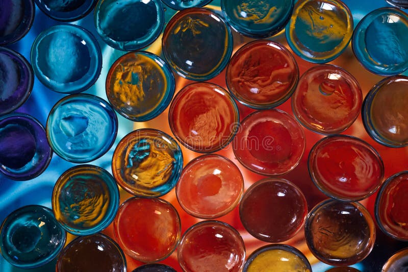 Multi Colored Crystal Bubbles Abstract Wallpaper Stock Photo Image of