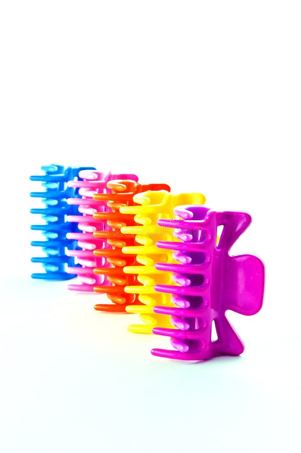 Multicolored Fasteners for Hair Stock Photo Image of stilnaya