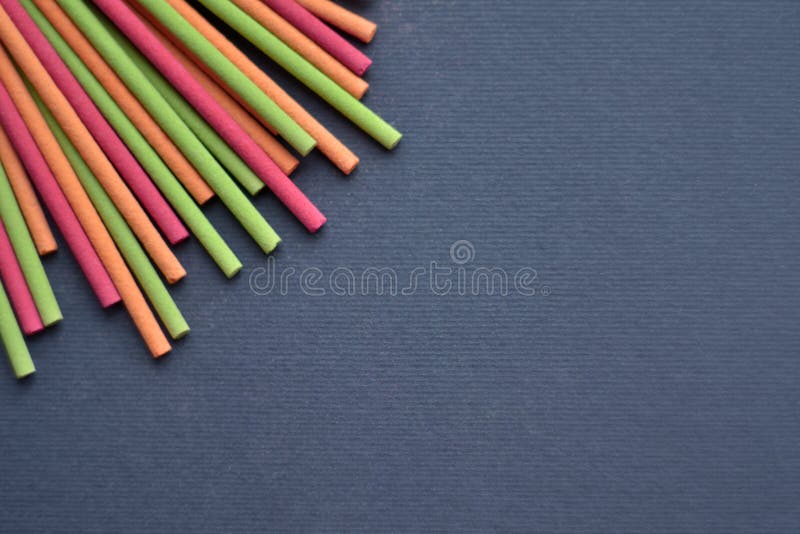 A Set of Multi-colored Pens with Caps in Transparent Plastic Case, Stand on  a Rainbow Background, Vertically Oriented Stock Photo - Image of ballpoint,  colorful: 165922124