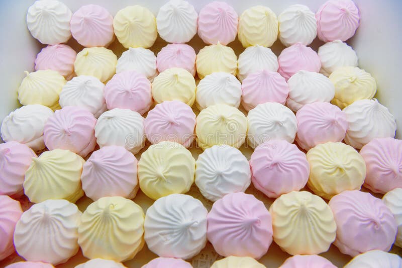 Multicolored Marshmallows. Stock Image Image of pastel, plump 182801597
