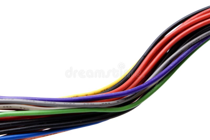 Multi colored wires