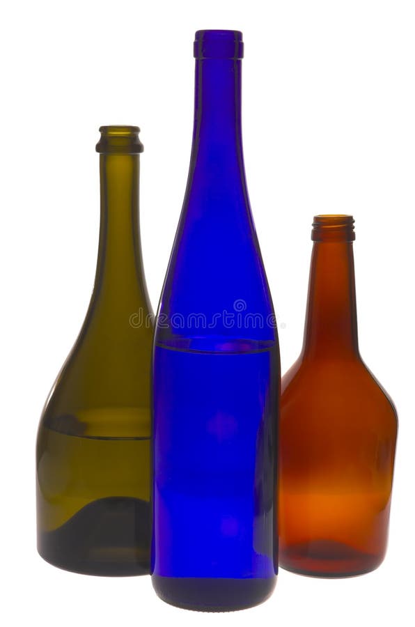Multicoloured Wine Bottles Stock Image Image of flavored, relaxation