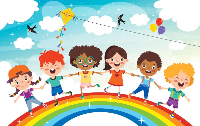 Kids Rainbow Stock Illustrations – 42,218 Kids Rainbow Stock Illustrations,  Vectors & Clipart - Dreamstime