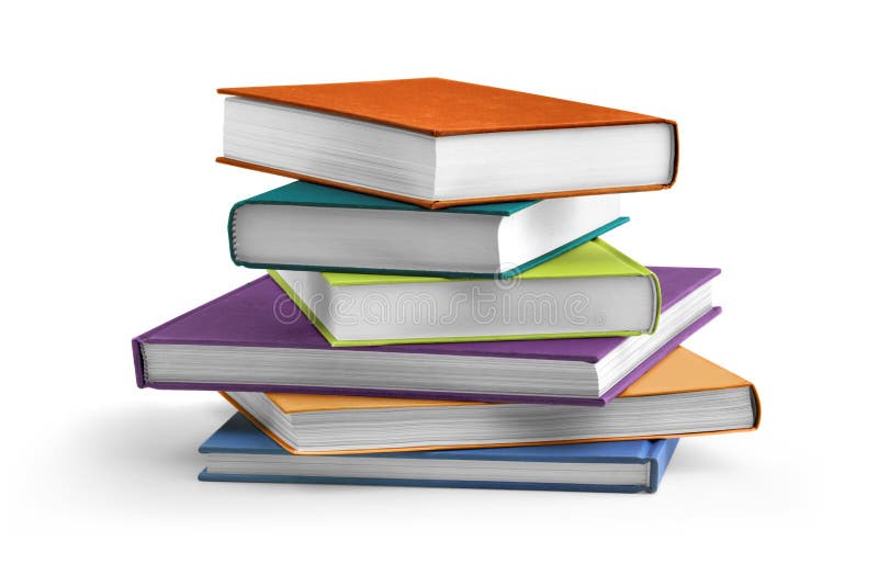 Multi farbige Lehrbücher lizenzfreies stockbild Multi farbige Lehrbücher lizenzfreies stockbild
