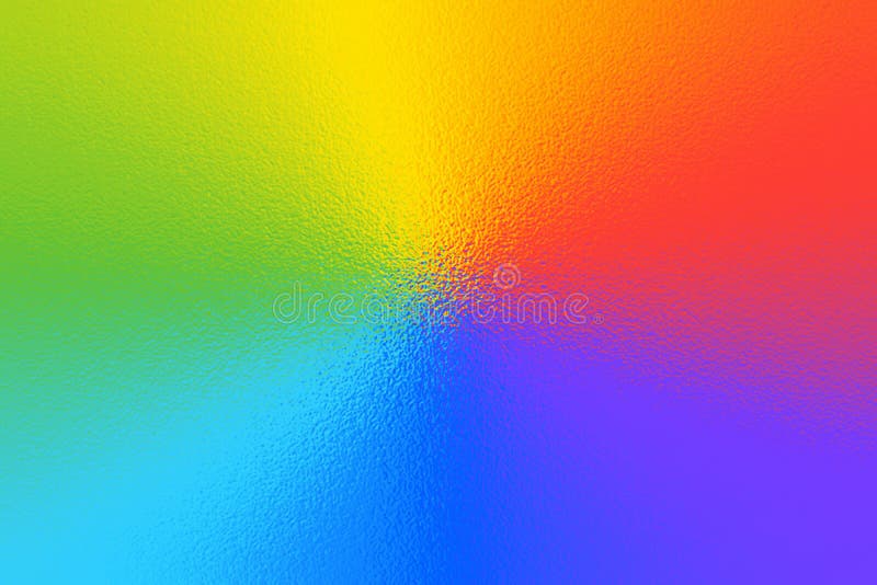 Multicolor background. Bright color texture. Rainbow gradient. Iridescent ombre. Background with metallic effect for design prints stock photos