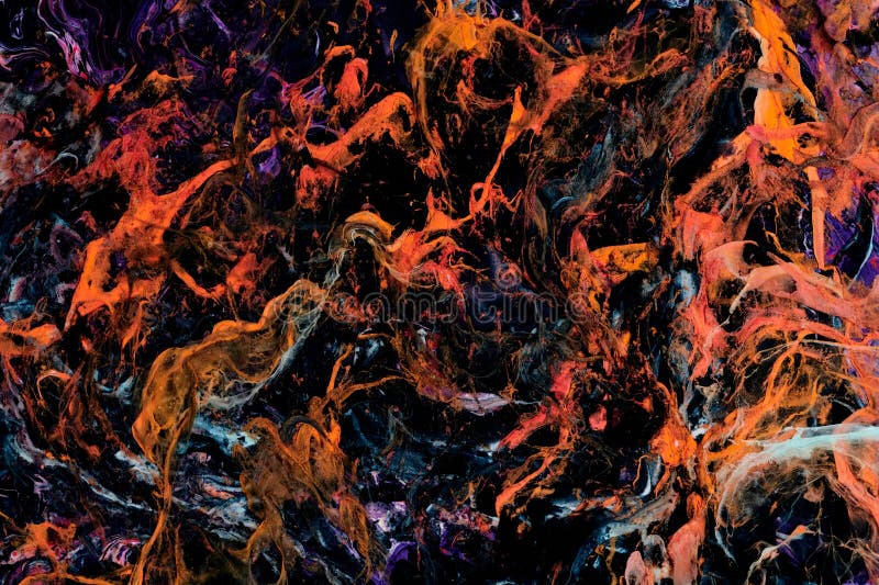 Multicolor brush strokes abstract background. Colorful acrylic ink blots and stains pattern, wallpaper print, fluid art royalty free stock images