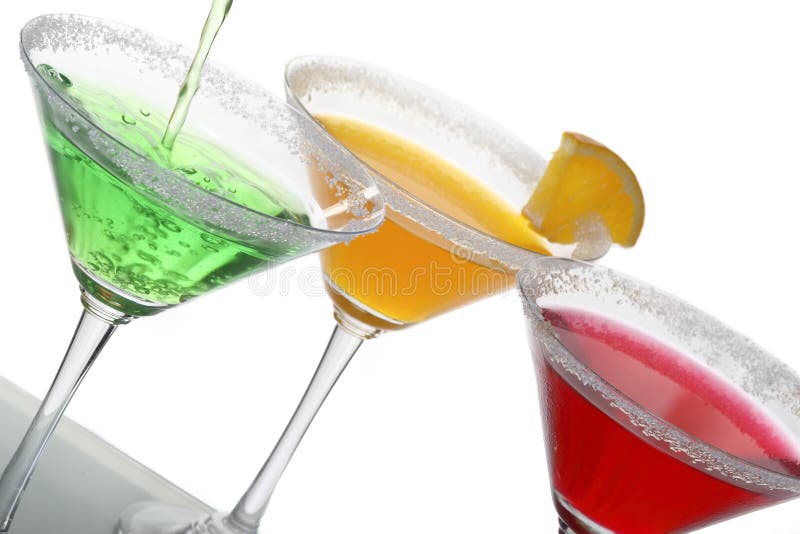 Multicolor cocktails & citrus