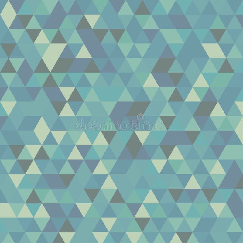 Multicolor cyan geometric triangular illustration graphic background. Vector polygonal design stock illustration Multicolor cyan geometric triangular illustration graphic background. Vector polygonal design stock illustration