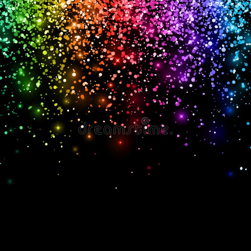 caduta schwarzem scintillio schittert vallen fallendes horizontale deeltjes purpere particelle ampia steigung konische blauer befleckte schmutzdesign veelkleurige