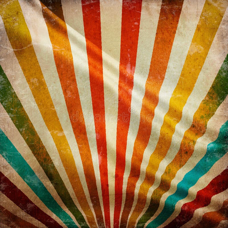 Multicolor Sunbeams grunge background