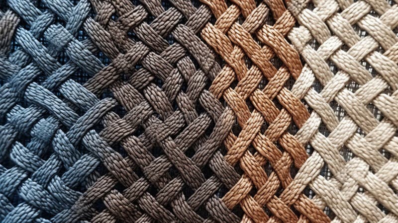 Textură țesăturii multicolore țesute royalty free stock photo