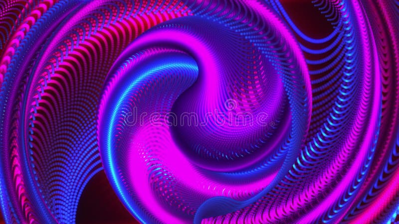 Multicolored geometric abstract background. Abstract circle spiral twisted background. Abstract color wave. Close up vector illustration