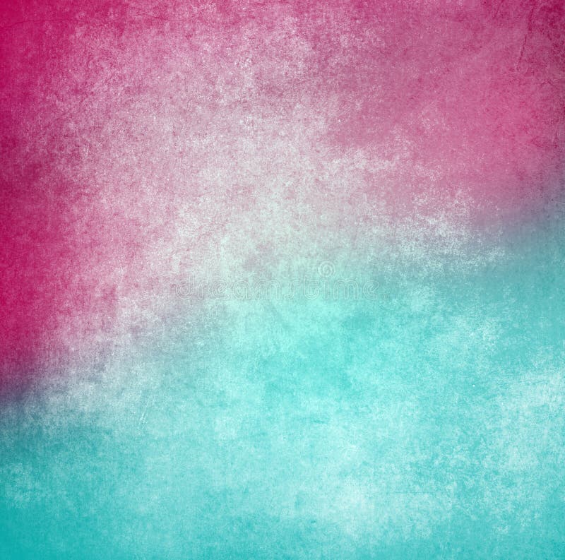 Multicolored Grunge Paint Wall Background or Texture Stock Photo