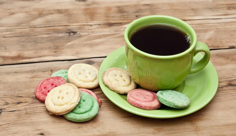 Multicolored sugar cookies