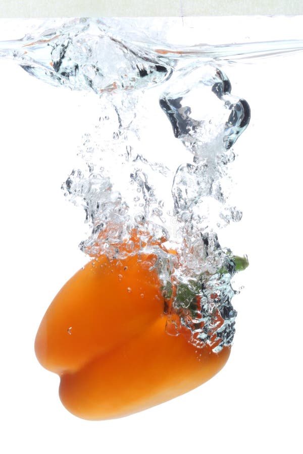 Multicolored Sweet pepper Splash