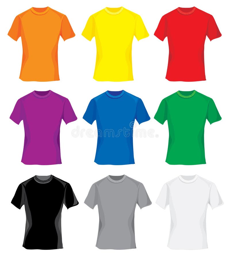 Vector Set of Multicolored Shining Backgrounds Stock Vector ...